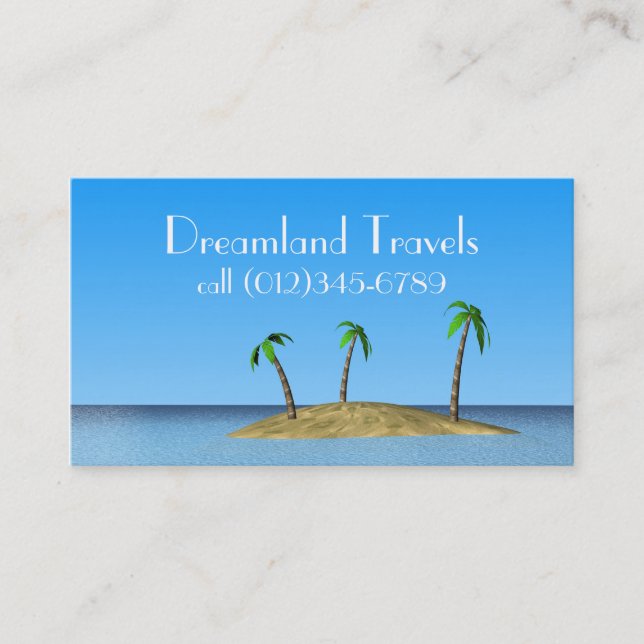 business card template (Front)