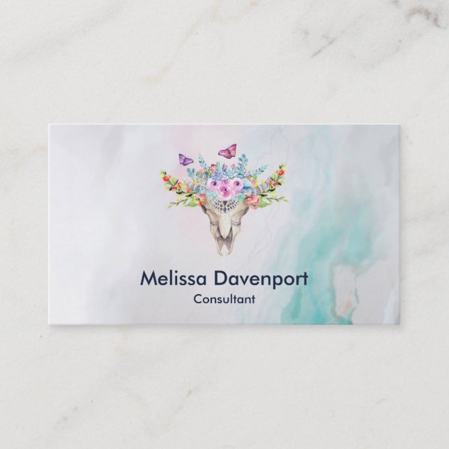 business card template (Front)