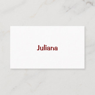 Business Card Template