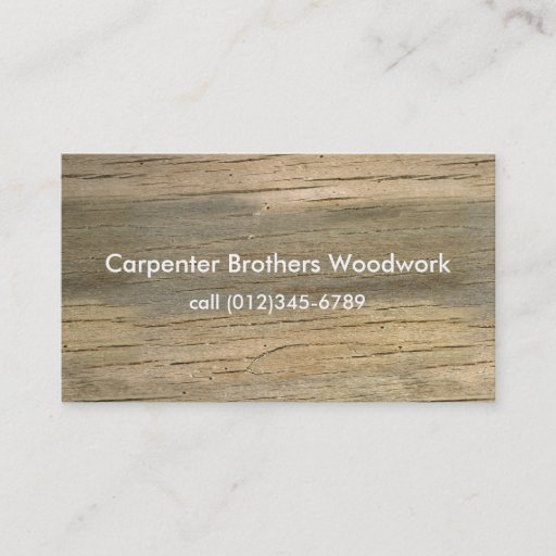 Customizable business card template