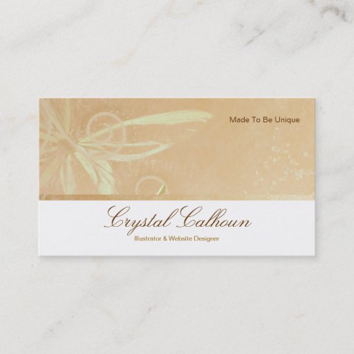 Customizable Business Card Template - Beautiful Butterfly