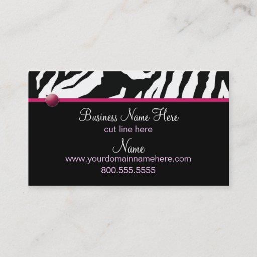 Customizable Business Card Template **Bold