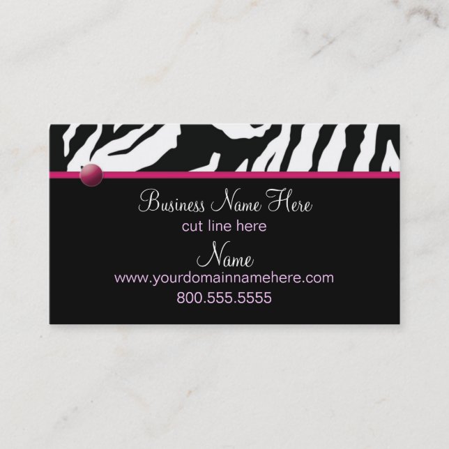 Business Card Template **Bold (Front)
