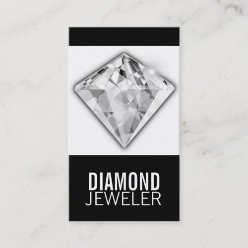 Business Card Template Diamond
