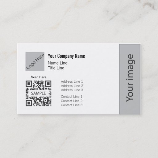 Customizable Business Card Template Generic 1