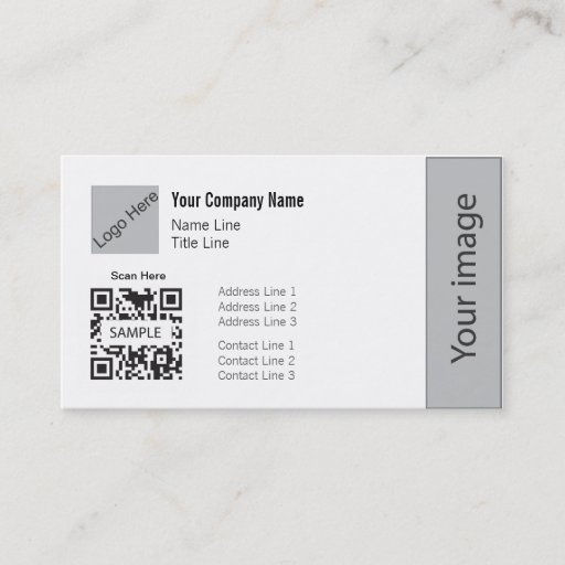 Customizable Business Card Template Generic 1