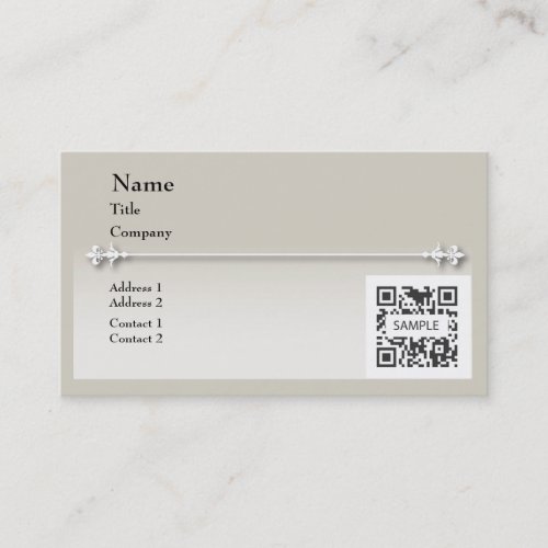 Business Card Template Generic Neutral
