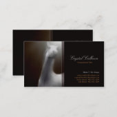 Business Card Template - Horse Painting Dark (Front/Back)