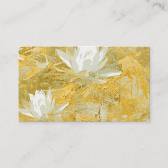 Business Card Template Lotus Flower Collage Art Zazzle Business Card Template Lotus Flower Collage Art