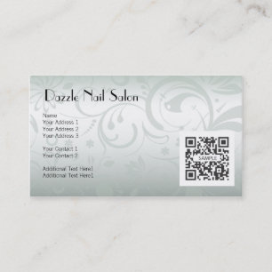 Business Card Template Nail Salon