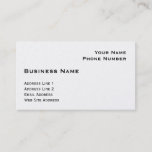 Business Card Template (Pearl  Finish)
