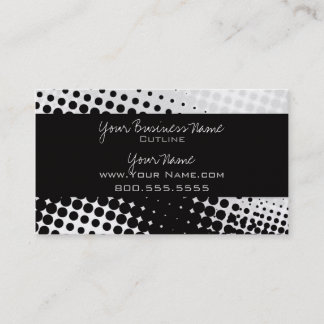 Business Card Template **Pop Art 4