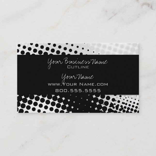 Business Card Template **Pop Art 4 (Front)