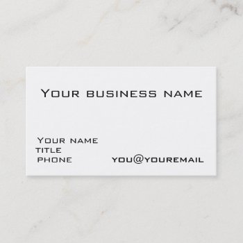 Business Card Template With Social Media Icons 2 by styleuniversal at Zazzle
