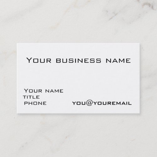 Business card template with social media icons 2