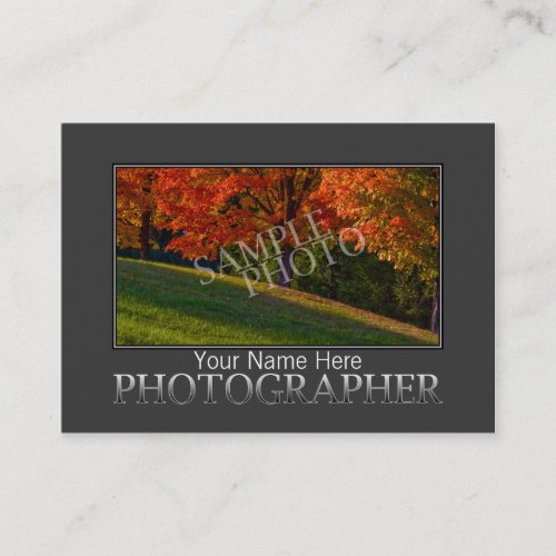 Business Card Templates For Photographers | DIY