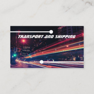 Business card, transport, logistic, nightexpress 1 card