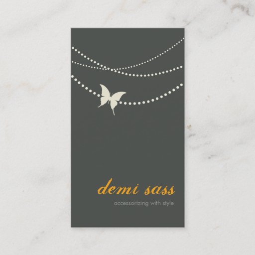 Customizable BUSINESS CARD trendy jewelry accessories