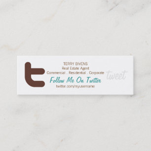 Business Card   Twitter  br