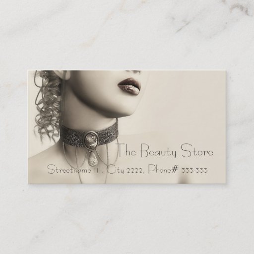 Customizable Business Card Vintage