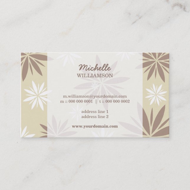 BUSINESS CARD :: vitality 1 (Front)