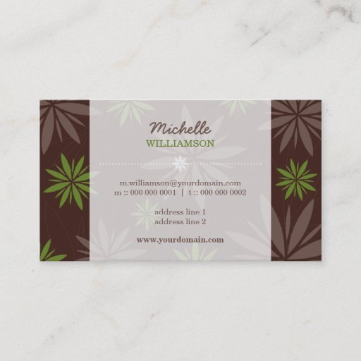 Customizable BUSINESS CARD :: vitality 13