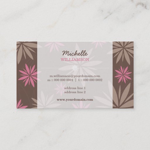 Customizable BUSINESS CARD :: vitality 8