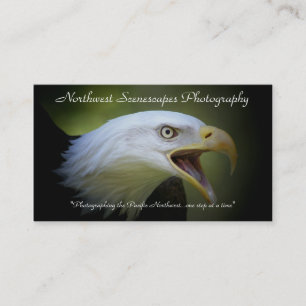 Business card with eagle