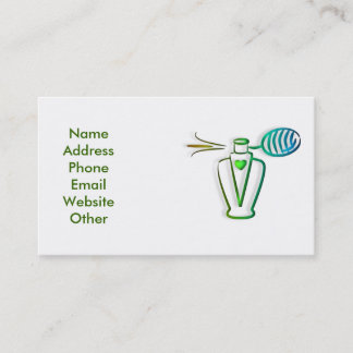 Business Card with Perfume