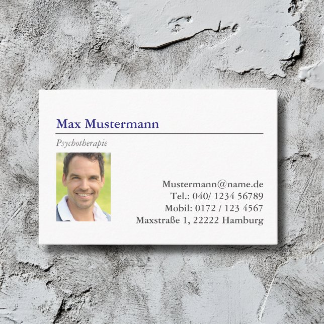 Business card with photo (Creator Uploaded)