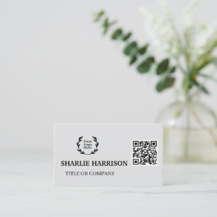 Business Card with QR Code