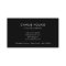 Business Card with QR Code | Black Modern Design