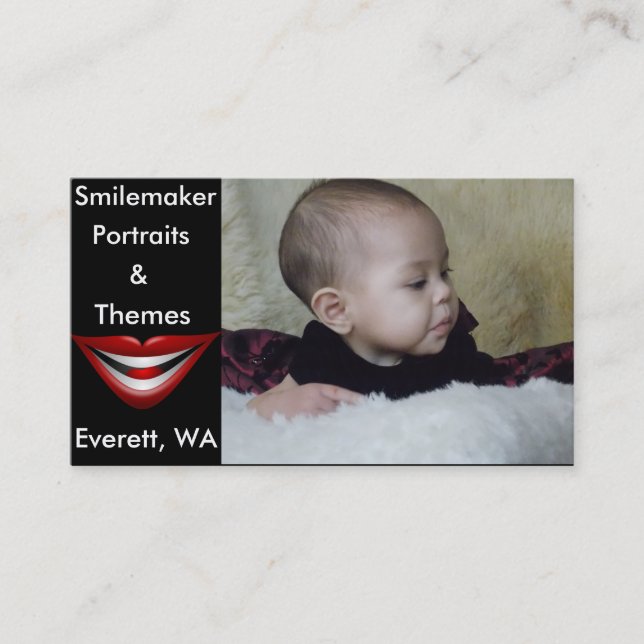 Business Card you make (Front)