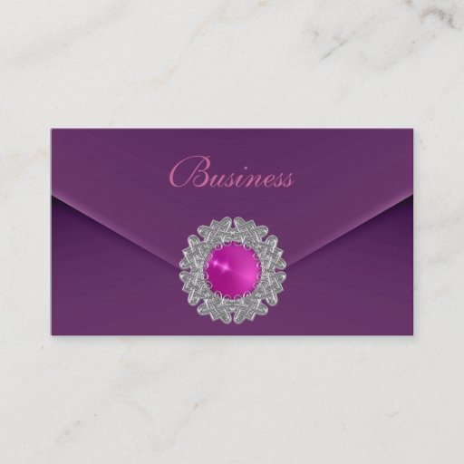 Customizable Business Card Zizzago Purple Look Image