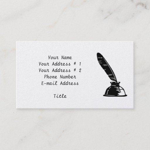 Customizable Business cards