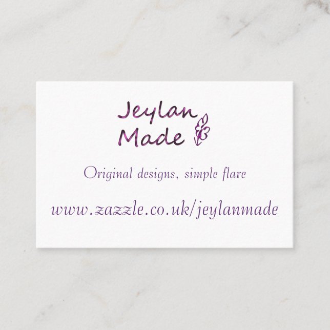 Business cards (Front)