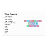 Periodic
 Table
 Writer  Business Cards