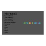 Elements In My Name  Business Cards