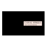 Canal Street  Business Cards