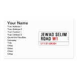 Jewad selim  road  Business Cards