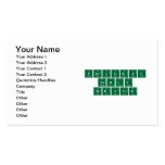 Periodic
 Table
 Writer  Business Cards