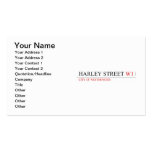 HARLEY STREET  Business Cards