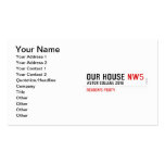 Our House  Business Cards