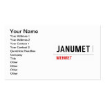 Janumet  Business Cards