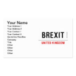 Brexit  Business Cards
