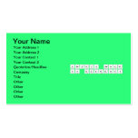 Peridic Table
  Of Elements  Business Cards