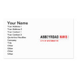 abbeyroad  Business Cards