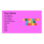 Periodic
 Table
 Writer  Business Cards