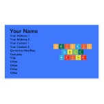 Periodic
 Table
 Writer  Business Cards