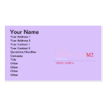 I Love MONiCA.SY  Business Cards
